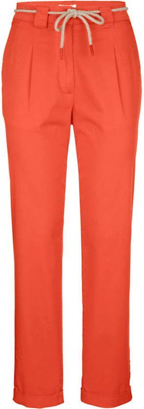 Dress In Broek met mooie ceintuur Oranje