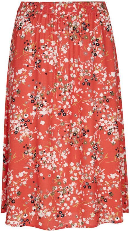 Dress In Rok met bloemenprint Oranje